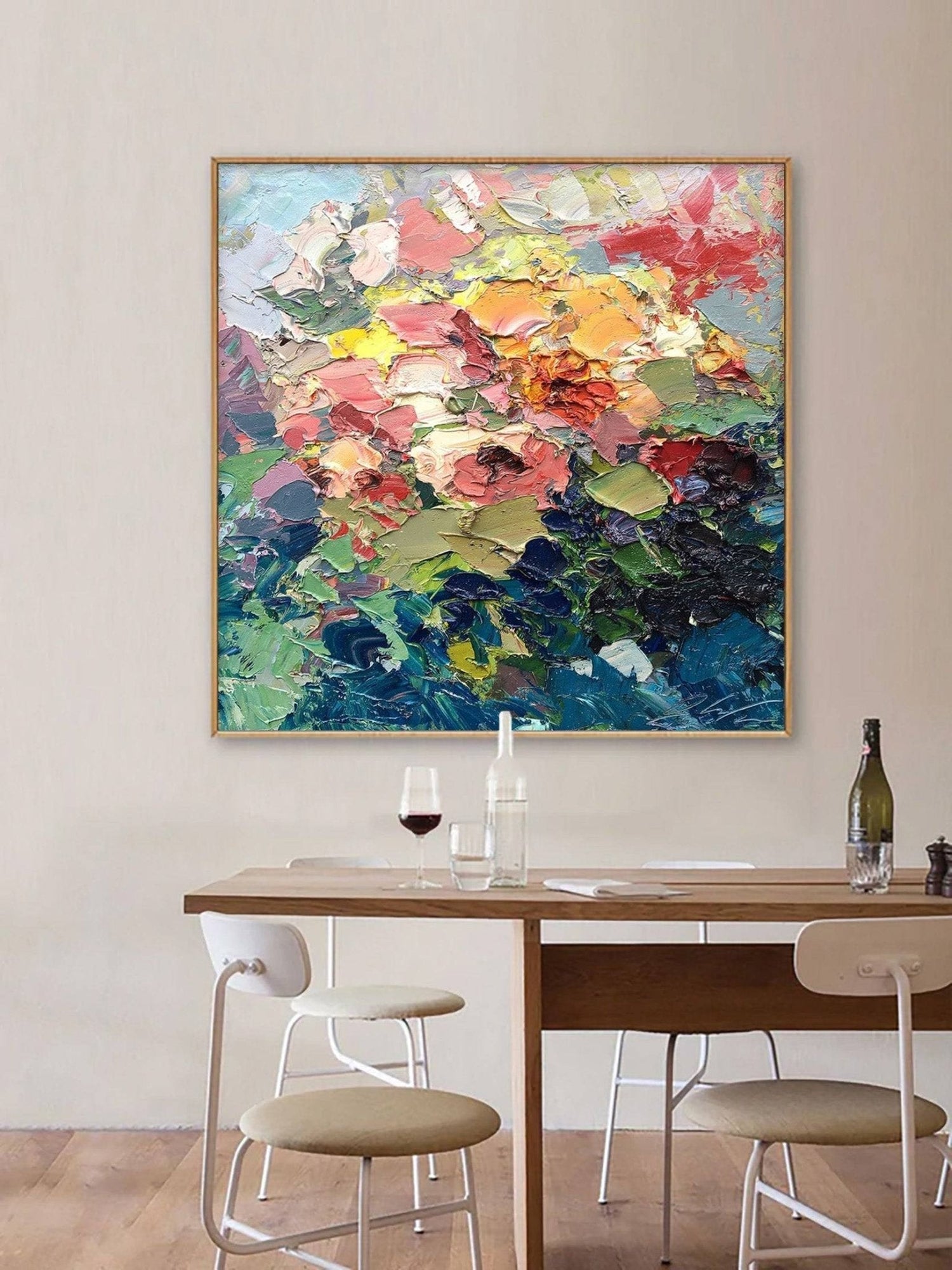 Bold Color, Raw Emotion: Discover the Power of Texture in Contemporary Oil Art - ARABELART