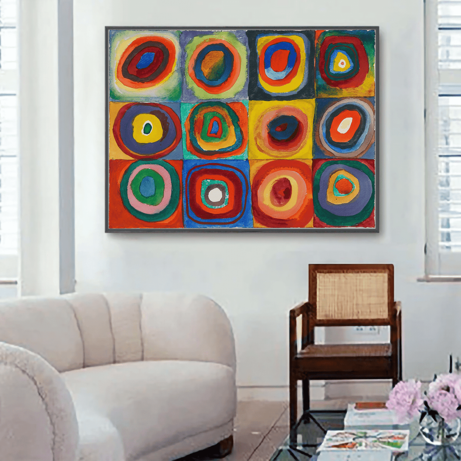The Bold Harmony of Color: Why Kandinsky’s Abstract Circles Still Inspire Modern Collectors - ARABELART