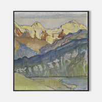 Eiger, Mönch und Jungfrau from Beatenberg, AR1502