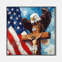 Framed Canvas Art / Hand-Painted Masterpiece / AR1516