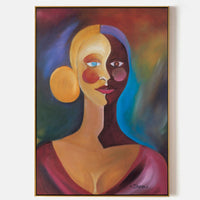 Portrait abstract Oil Painting