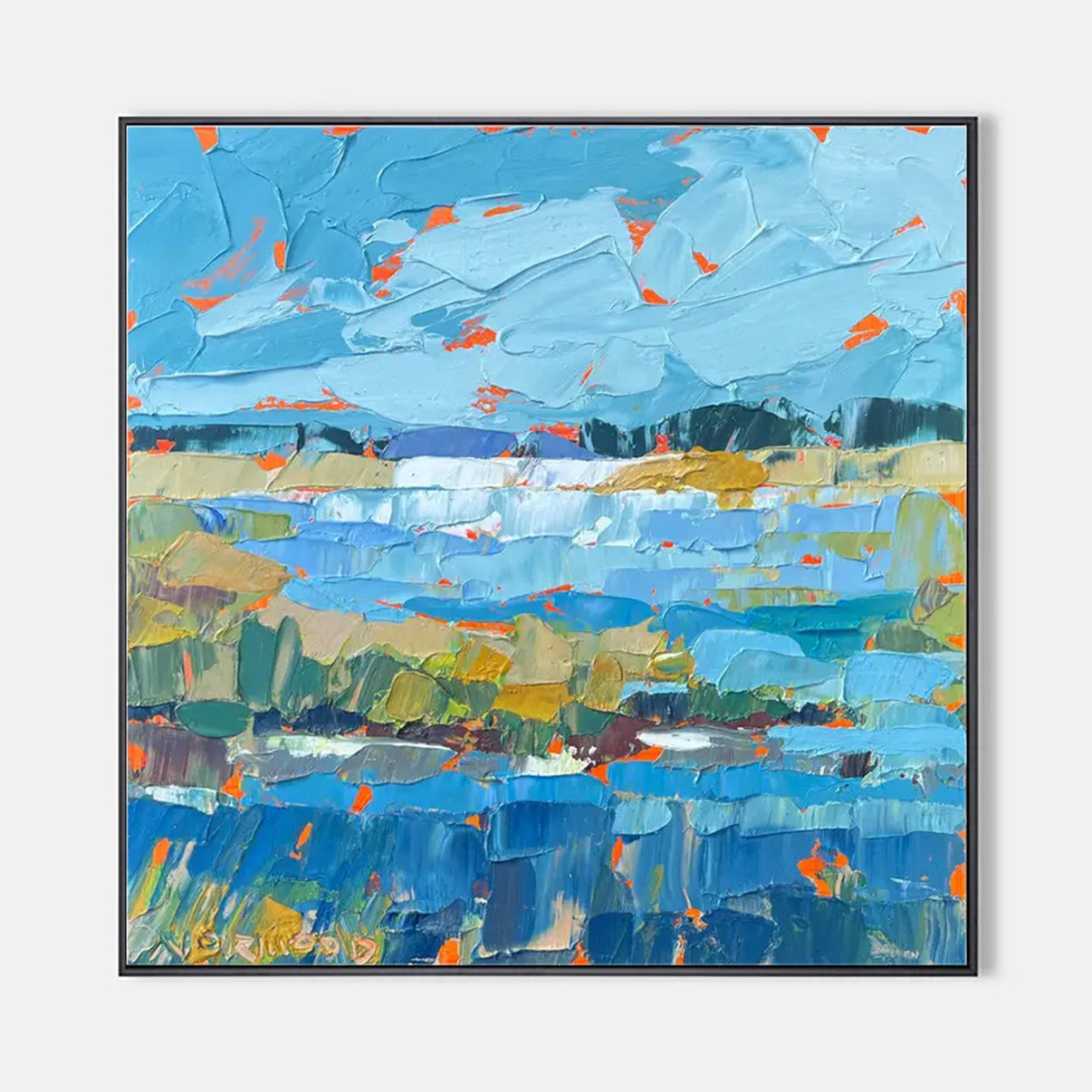 Abstract Oil Painting