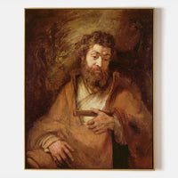 The Apostle Simon by Rembrandt van Rijn - Famous Art Reproduction - ARABELART